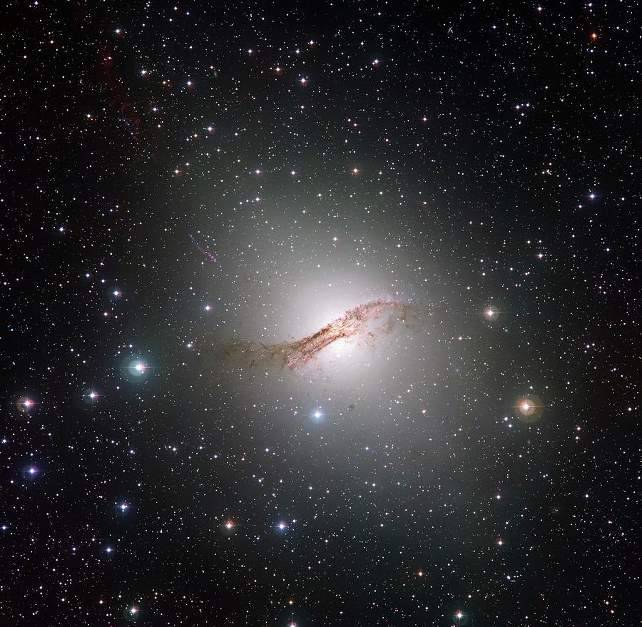 Centaurus A Galaxy #1 Photograph by European Southern Observatory/science Photo Library