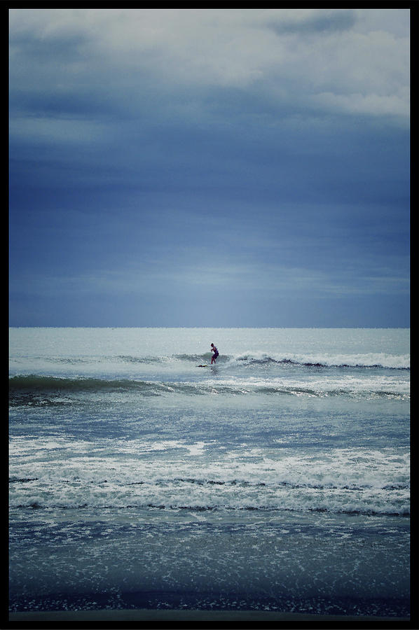 Centered Surf Photograph by Laurie Perry