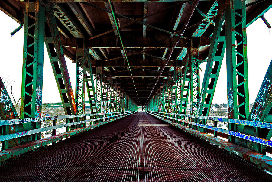 Kansas City Photograph - Central Ave. Bridge by Mark McDaniel