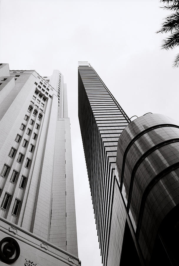 Central Business District Of Singapore Photograph by Shaun Higson