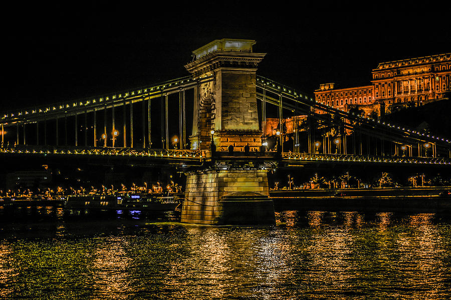 Chain Bridge Budapest #1 Photograph by Chris Smith