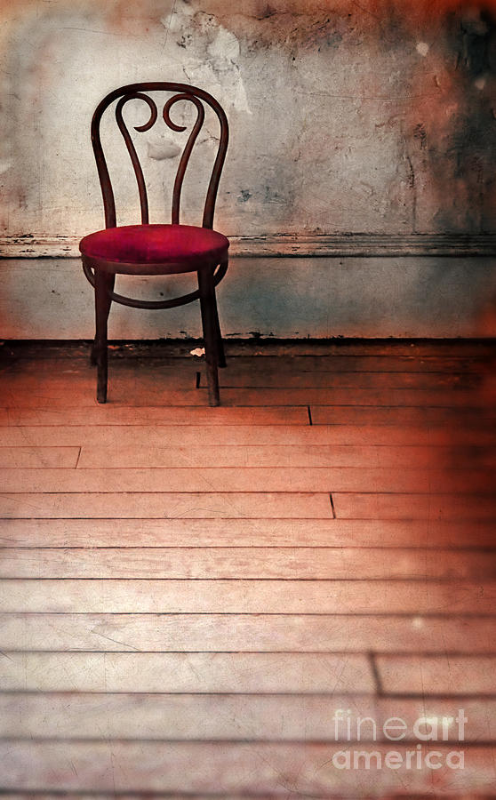Chair in Abandoned Room #1 Photograph by Jill Battaglia