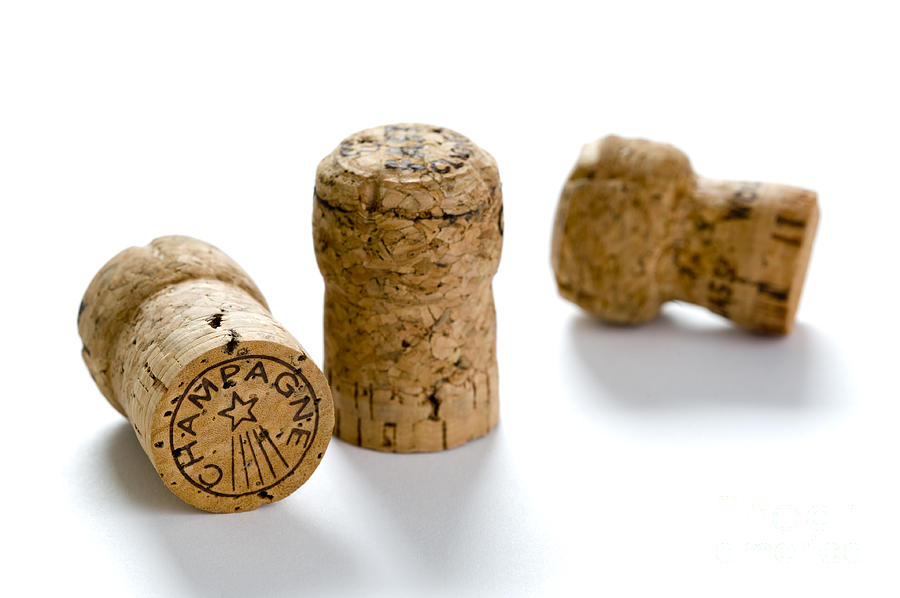 Champagne Corks #1 Photograph by Lee Avison