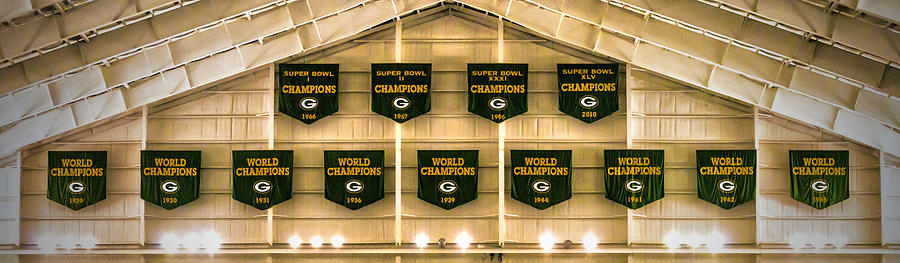 Championship Banners #1 Photograph by James  Meyer