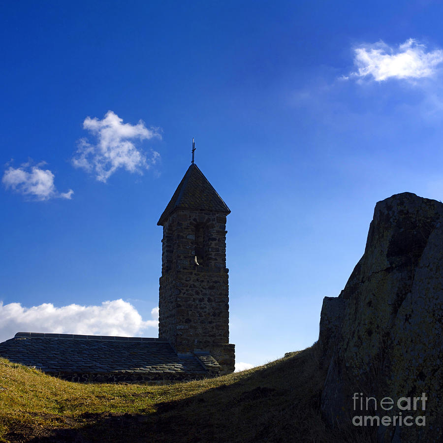 Outdoors Photograph - Chapel. Auvergne. France by Bernard Jaubert Outdoors Photograph - Chapel. Auvergne. France by Bernard Jaubert
