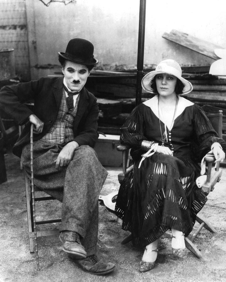 Charles Chaplin Photograph - Charles Chaplin #1 by Silver Screen