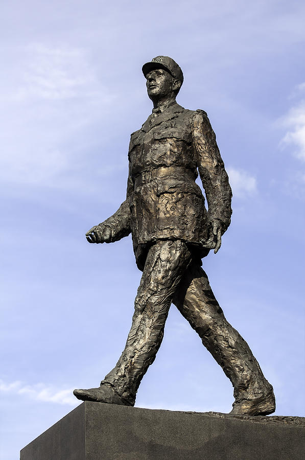 Charles De Gaulle. Photograph by Fernando Barozza