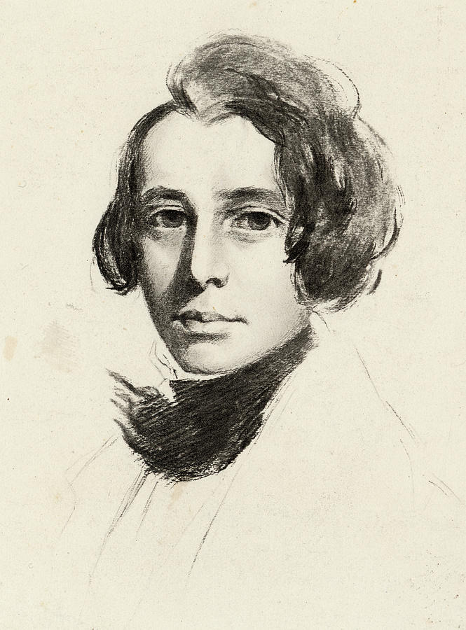 Charles Dickens Dickens As A Young Drawing by Mary Evans Picture ...