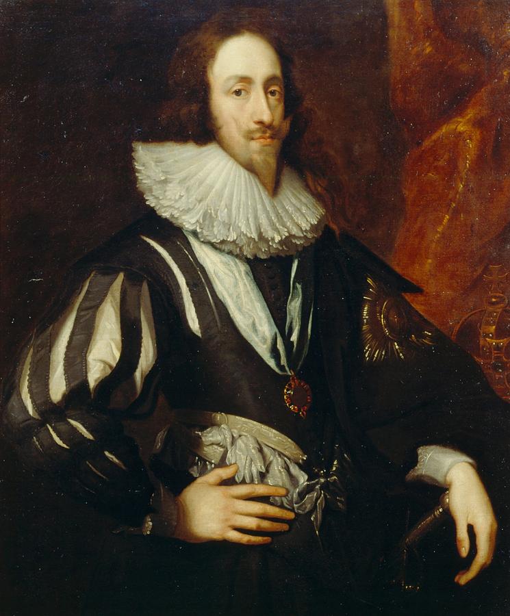 Charles I #1 Painting by Anthony van Dyck