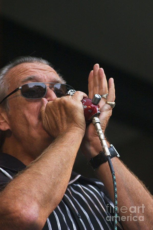 Charlie Musselwhite #1 Photograph by Craig Lovell