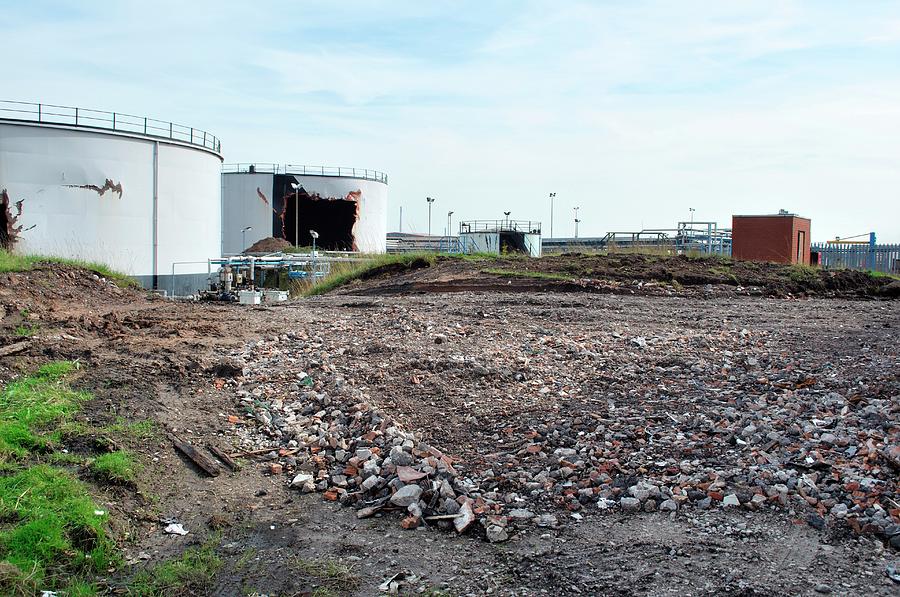 Chemical Factory Demolition #1 Photograph by Science Photo Library Chemical Factory Demolition #1 Photograph by Science Photo Library