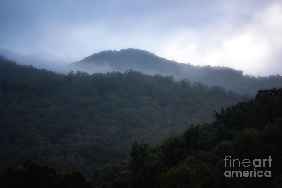 Mountain Photograph - Cherokee Mountains #1 by Eva Thomas