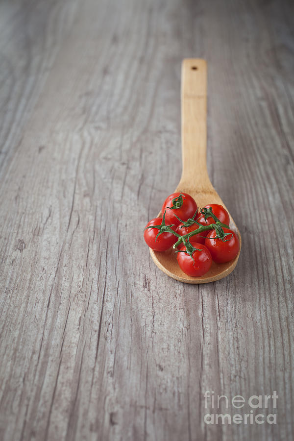 Fruit Photograph - Cherry Tomatoes #1 by Sabino Parente
