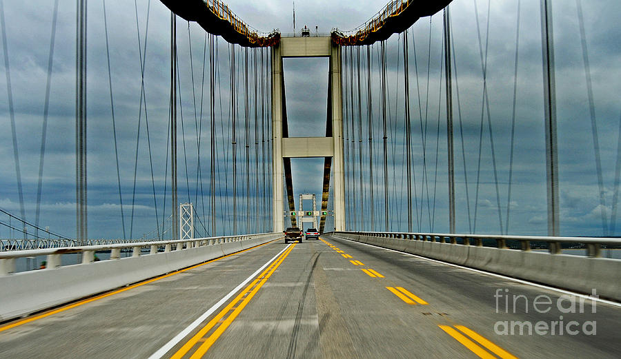 Chesapeake Bay Bridge At Annapolis Photograph