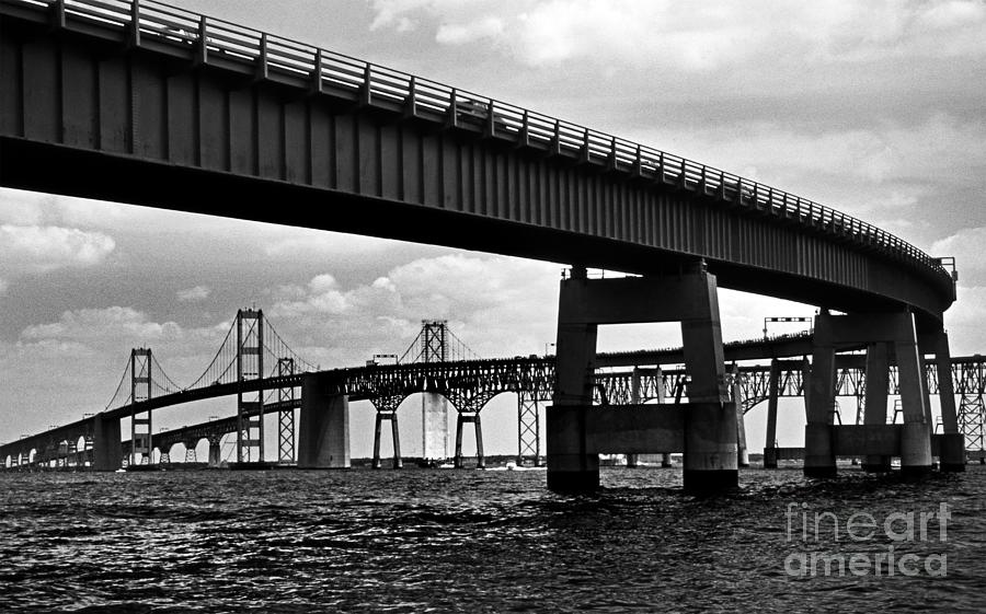 Chesapeake Bay Bridge  #6 Photograph by Skip Willits