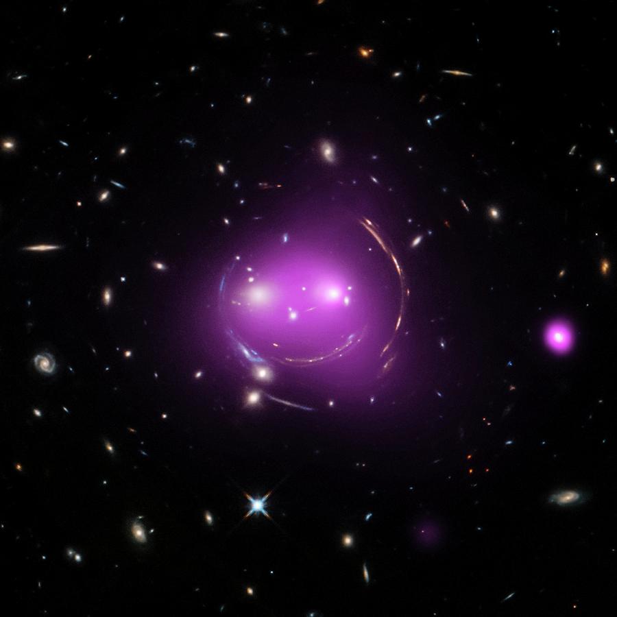 Cheshire Cat Galaxy Group #1 Photograph by Nasa/chandra X-ray Observatory Center