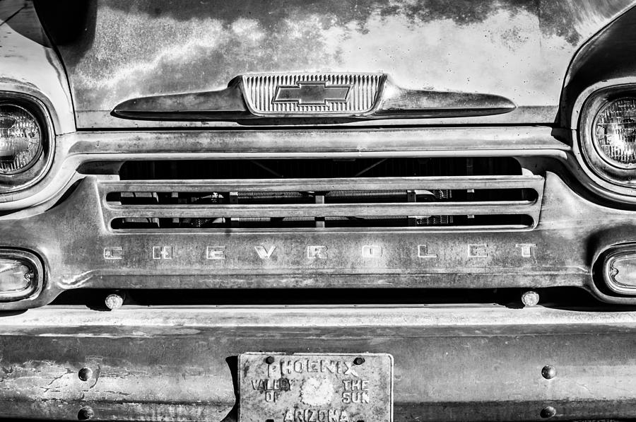 Chevrolet 31 Apache Pickup Truck Emblem Photograph by Jill Reger - Fine ...