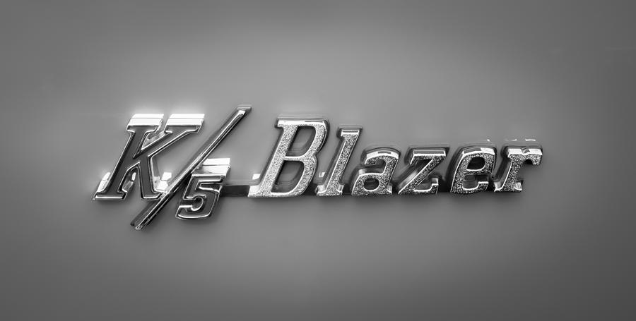 Chevrolet K5 Blazer Emblem #1 Photograph by Jill Reger