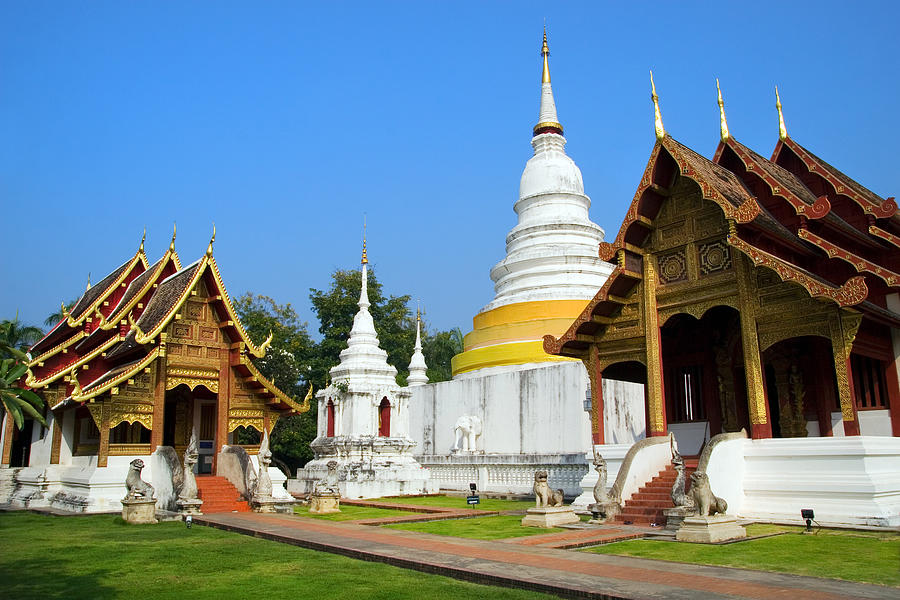 Chiang Mai Temples #1 Photograph by Artur Bogacki