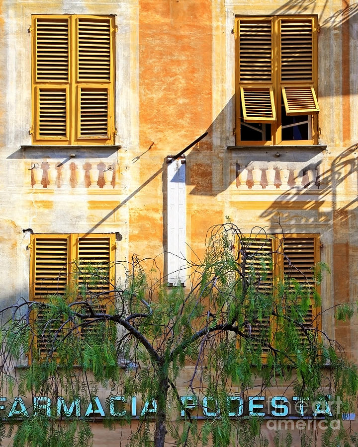 Chiavari Windows #1 Photograph by Kate McKenna