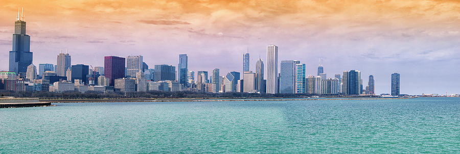 Chicago City #1 Photograph by Fstoplight