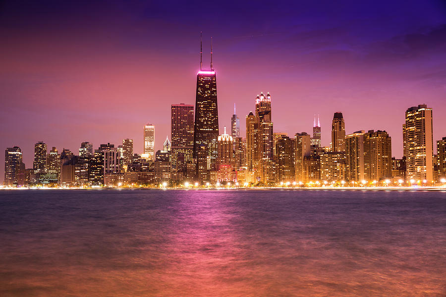 Chicago Illinois Skyline #1 Photograph by Pgiam