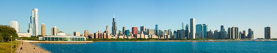 Chicago Lake Front #1 Photograph by Semmick Photo