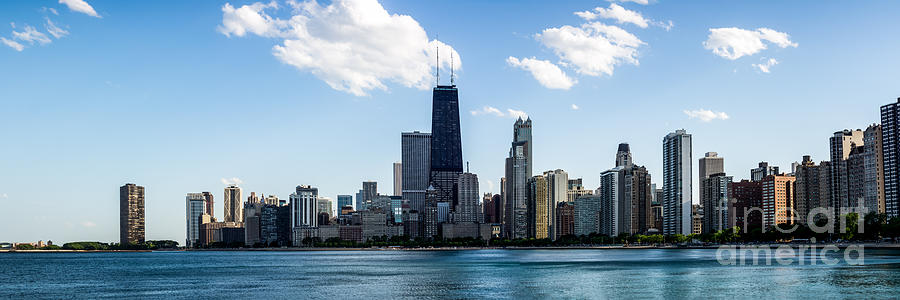 Chicago Panorama Skyline #1 Photograph by Paul Velgos