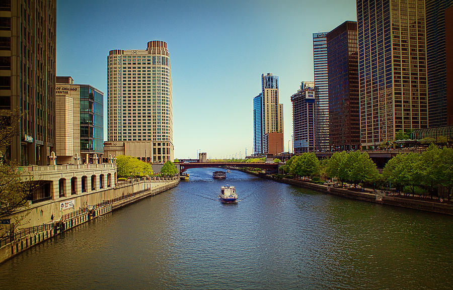 Chicago River #2 Photograph by Milena Ilieva