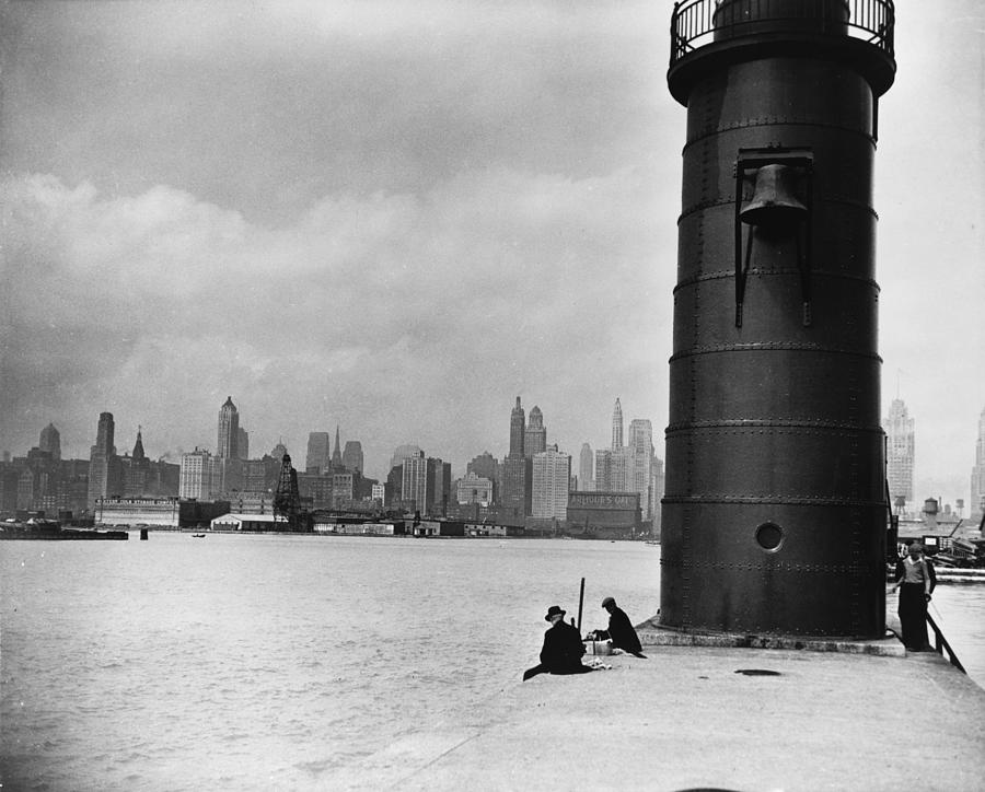 Chicago Skyline, 1930 #2 Photograph by Granger