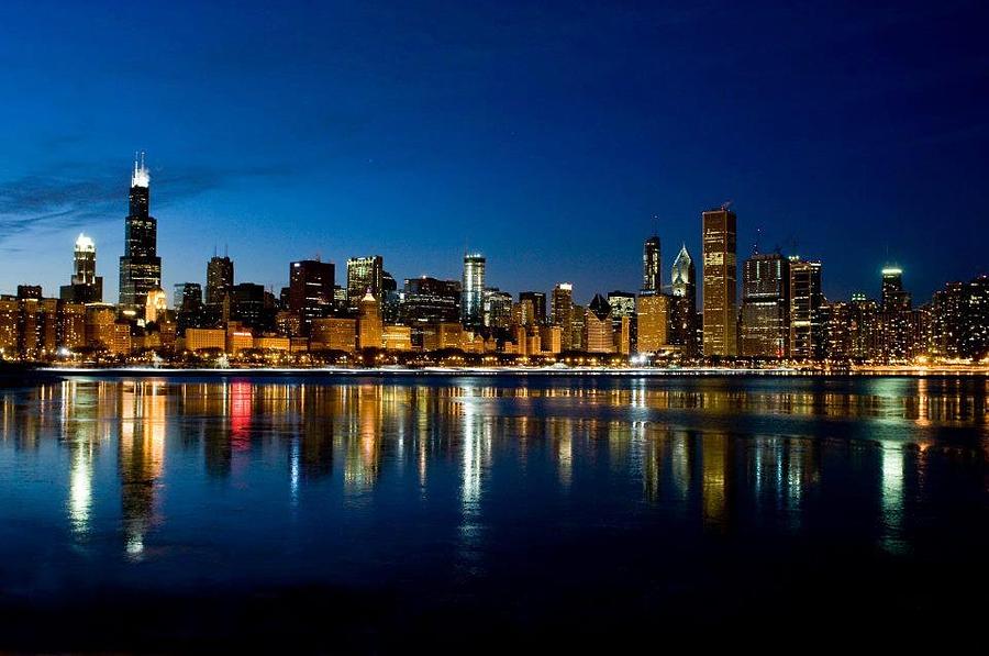 Chicago Skyline #1 Photograph by Lori Strock