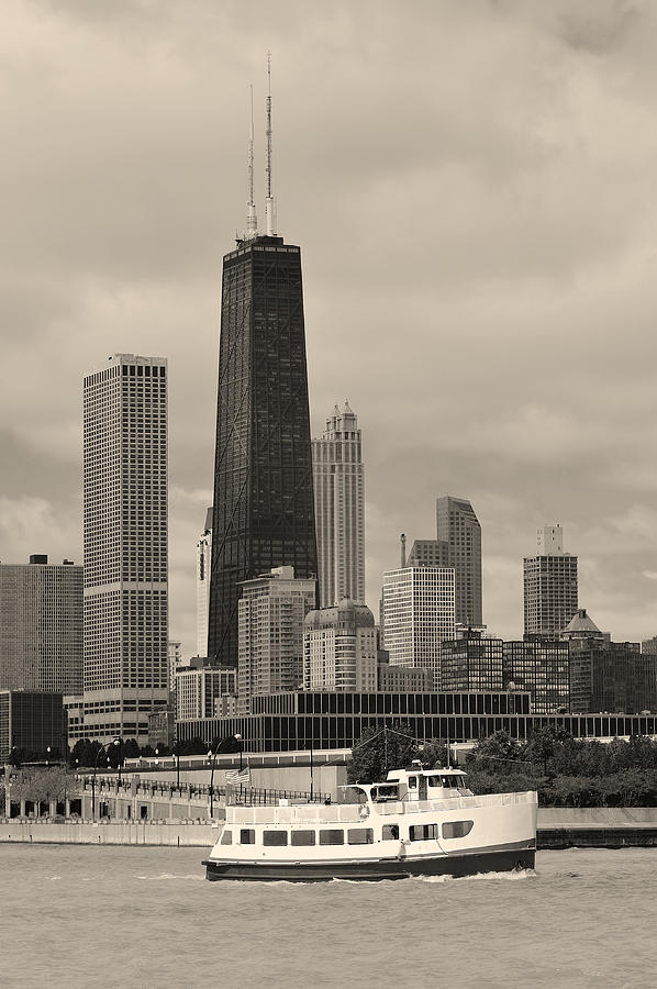 Chicago Photograph - Chicago  #1 by Songquan Deng