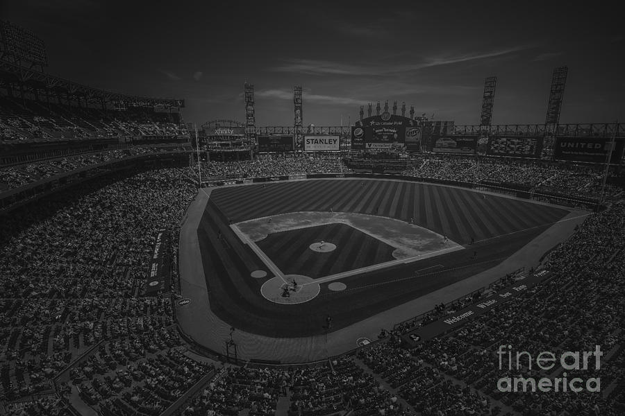 Chicago White Sox 8693 BW #1 Photograph by David Haskett II