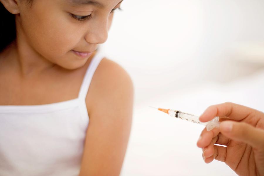 Childhood Vaccination #1 Photograph by Ian Hooton/science Photo Library