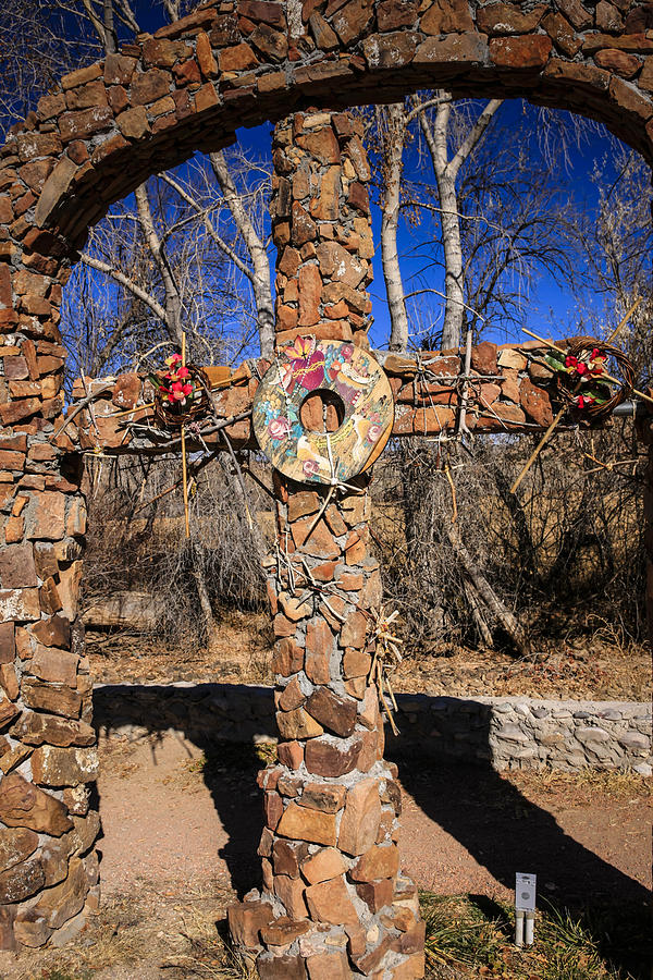 Religious Photograph - Chimayo Cross #1 by Chris Smith