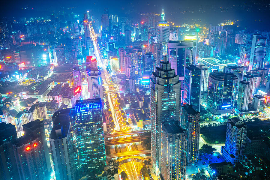 Chinas Megacity Shenzhen #1 Photograph by Nikada
