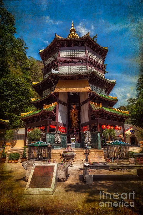 Chinese Temple #1 Photograph by Adrian Evans