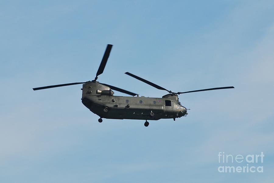 Chinook HC2 helicopter #1 Photograph by David Fowler