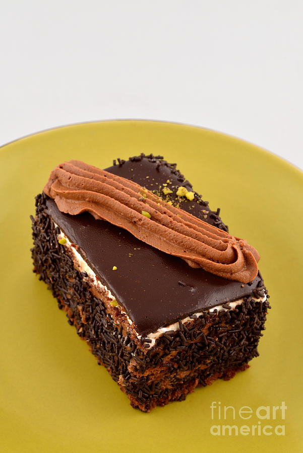Cake Photograph - Chocolate cake #1 by George Atsametakis