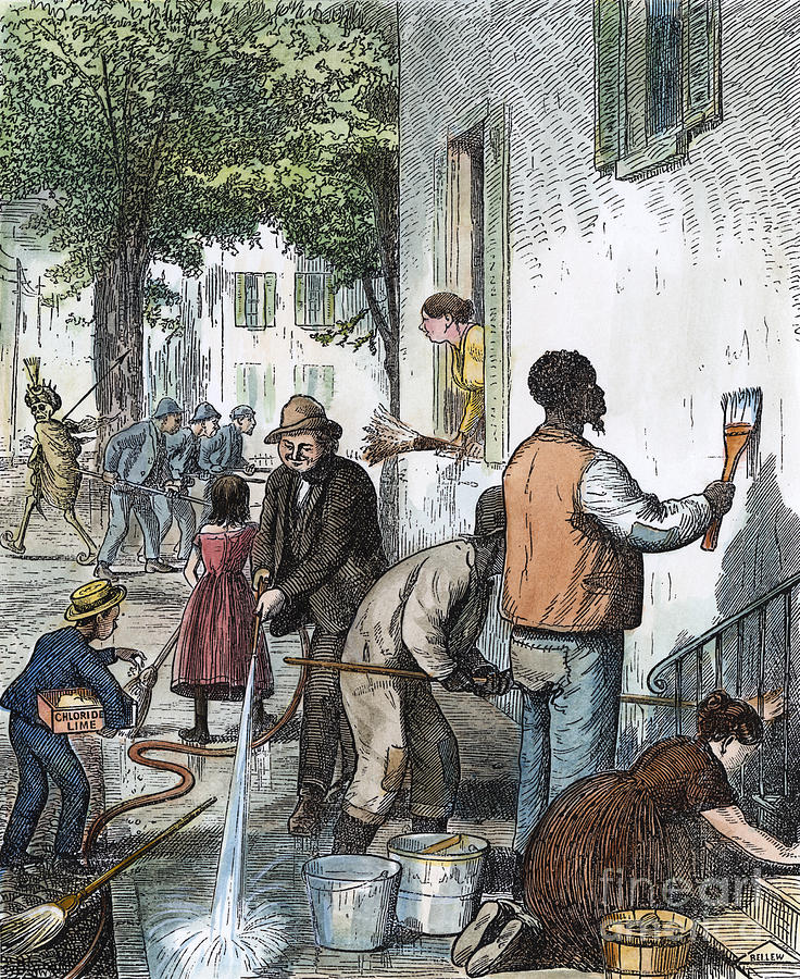 Cholera Epidemic, 1873 #1 by Granger