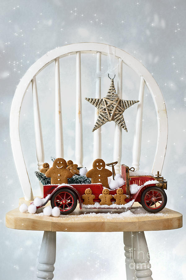 Christmas Photograph - Christmas Gingerbread #1 by Amanda Elwell