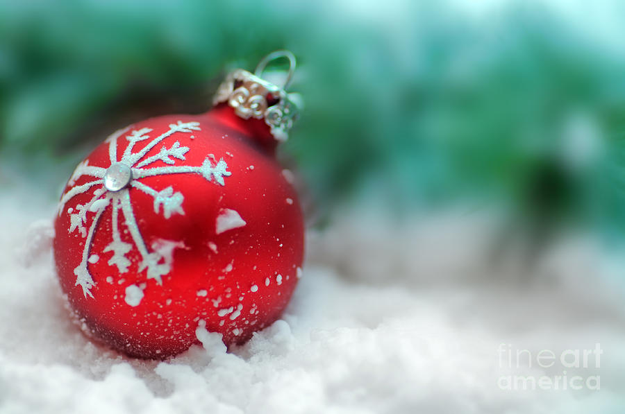 Christmas Photograph - Christmas ornament #1 by Michal Bednarek