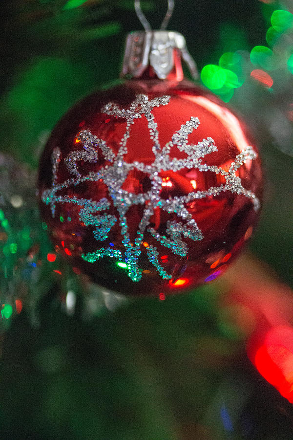 Christmas Ornament #1 Photograph by Susan Jensen