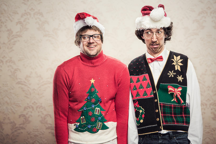 Christmas Sweater Nerds #1 Photograph by RyanJLane
