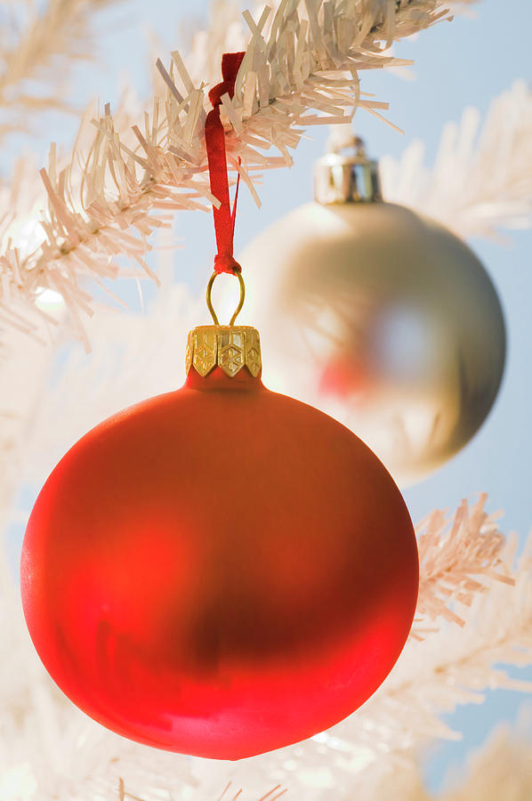 Christmas Tree Baubles #1 Photograph by Gustoimages/science Photo Library
