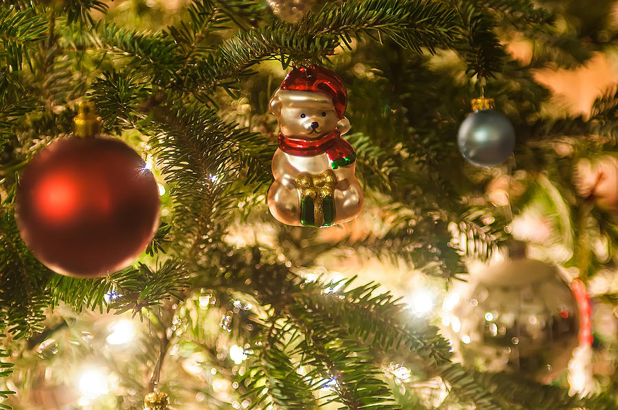 Christmas Tree Ornaments #1 Photograph by Alex Grichenko