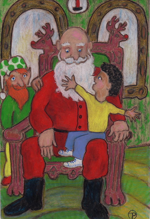 Christmas Wishes #2 Painting by Todd  Peterson