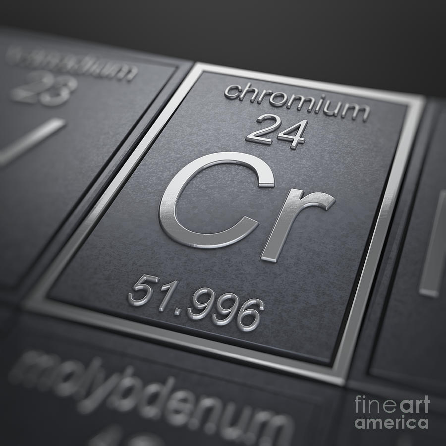 Chromium Chemical Element #1 Photograph by Science Picture Co