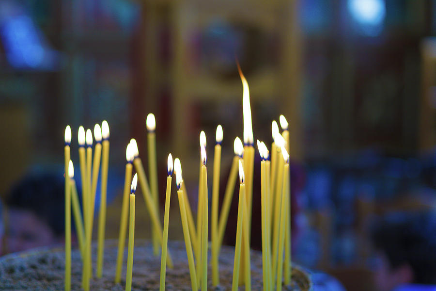 Church Candles #1 Photograph by Science Photo Library