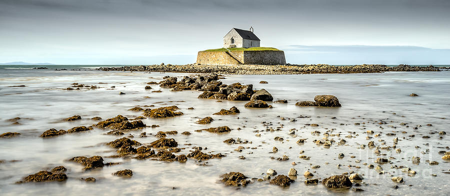 Pebbles Photograph - Church in the Sea #2 by Adrian Evans